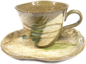 Sazanami - braune Tasse