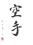 KARATE - Hochwertiger Ausdruck