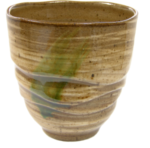 Sazanami - brauner Becher